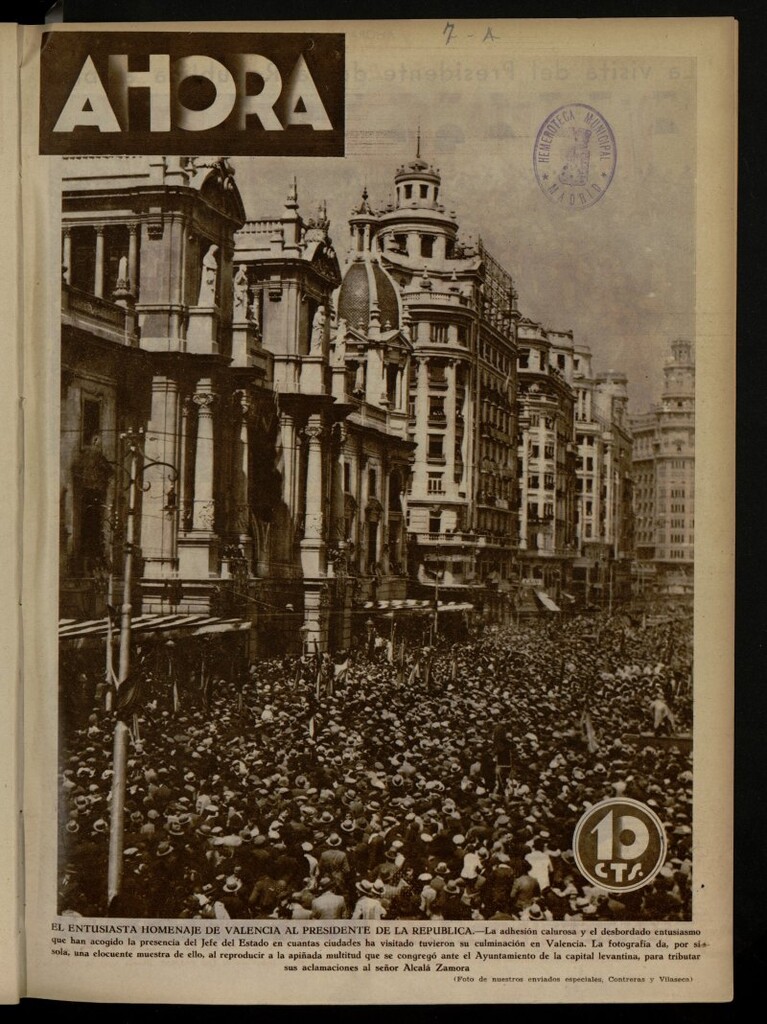 Miniatura de Ahora: diario gráfico del 7 de abril de 1932, nº 410