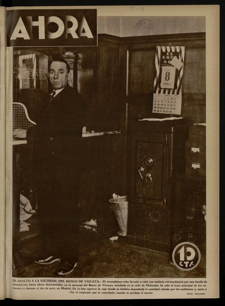 Miniatura de Ahora: diario gráfico del 9 de abril de 1932, nº 412
