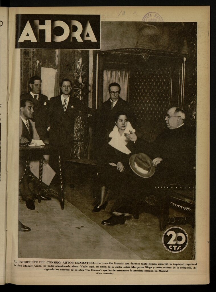 Miniatura de Ahora: diario gráfico del 10 de abril de 1932, nº 413