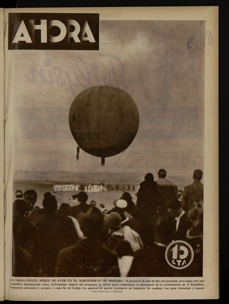 Miniatura de Ahora: diario gráfico del 14 de abril de 1932, nº 416