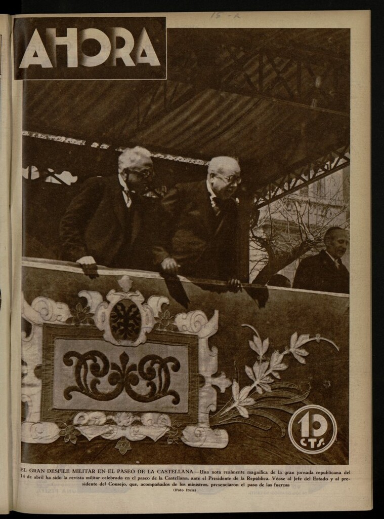 Miniatura de Ahora: diario gráfico del 15 de abril de 1932, nº 417