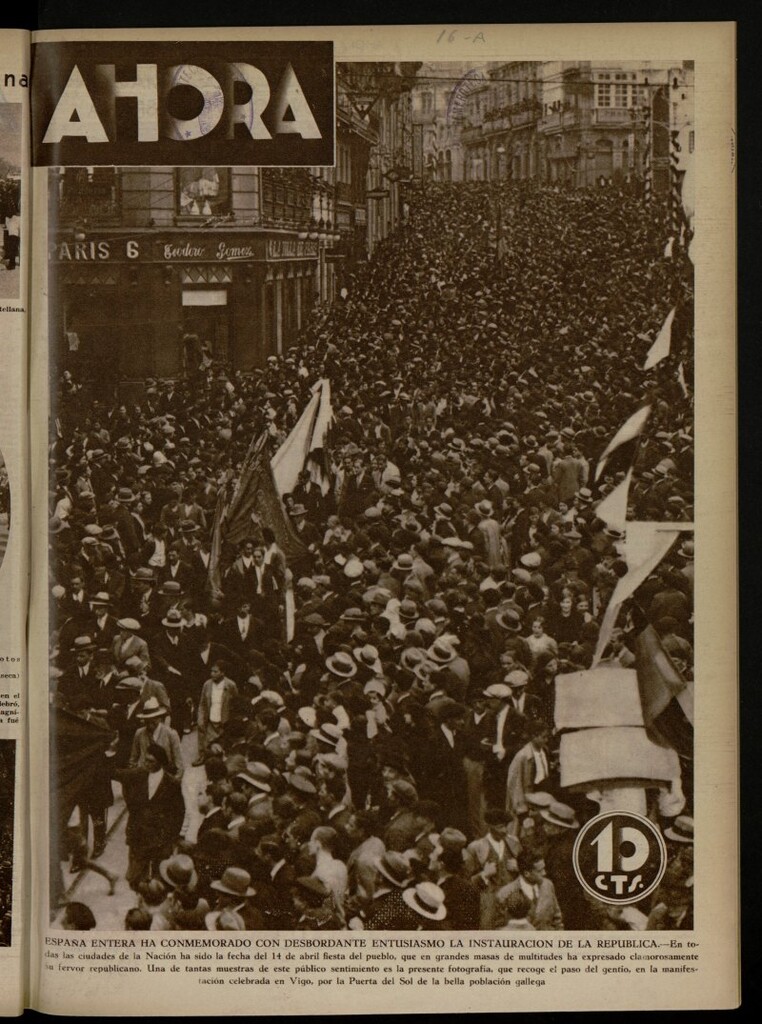 Miniatura de Ahora: diario gráfico del 16 de abril de 1932, nº 418