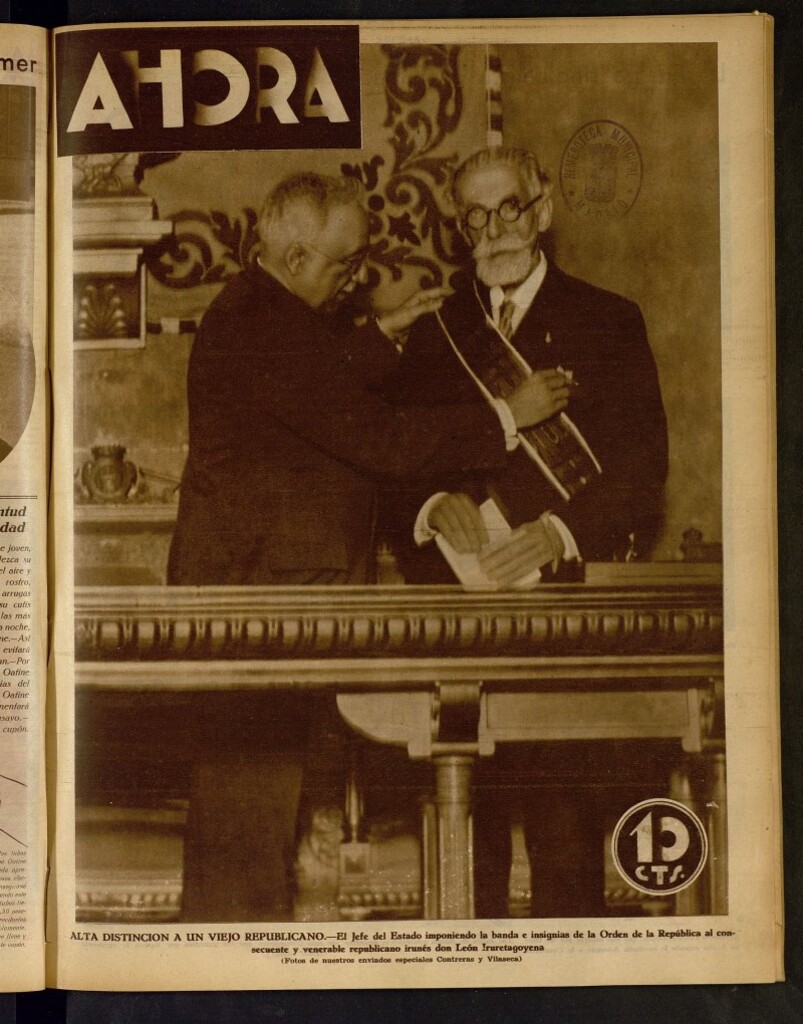 Miniatura de Ahora: diario gráfico del 16 de septiembre de 1932, nº 548
