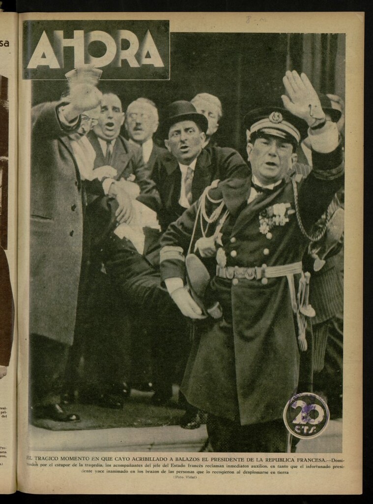 Miniatura de Ahora: diario gráfico del 8 de mayo de 1932, nº 436