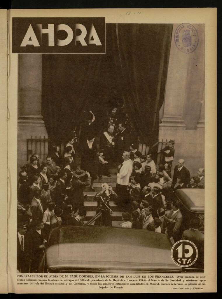 Miniatura de Ahora: diario gráfico del 13 de mayo de 1932, nº 440
