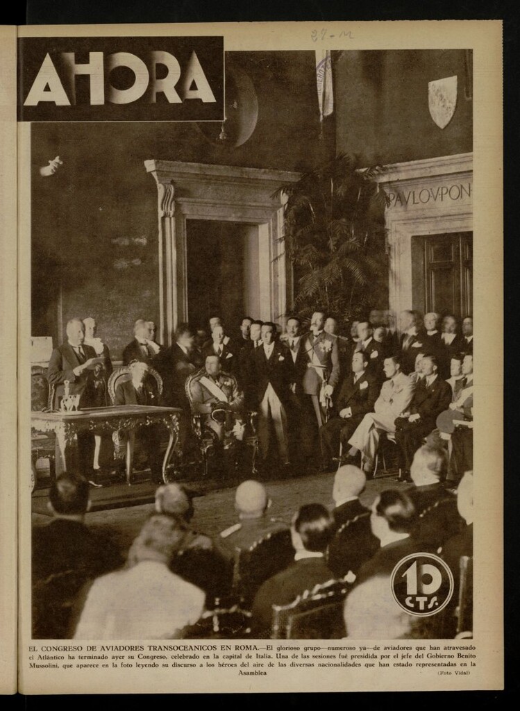 Miniatura de Ahora: diario gráfico del 27 de mayo de 1932, nº 452