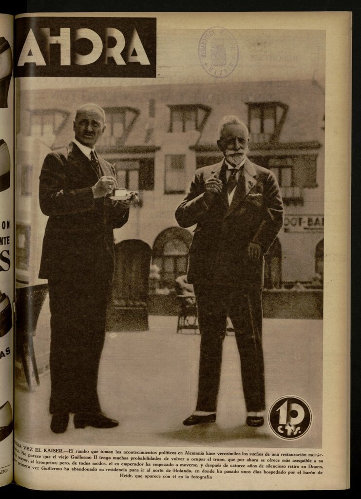 Miniatura de Ahora: diario gráfico del 22 de junio de 1932, nº 474