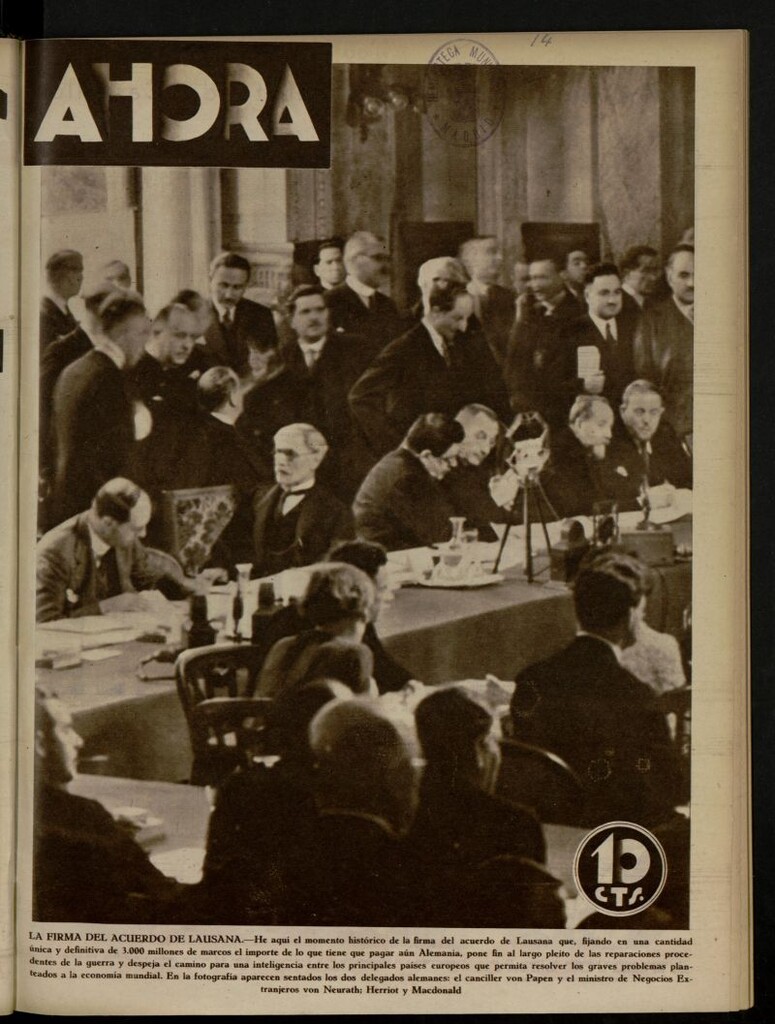 Miniatura de Ahora: diario gráfico del 14 de julio de 1932, nº 493