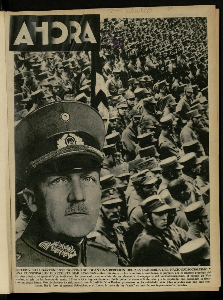 Miniatura de Ahora: diario gráfico del 1 de julio de 1934, nº 1104