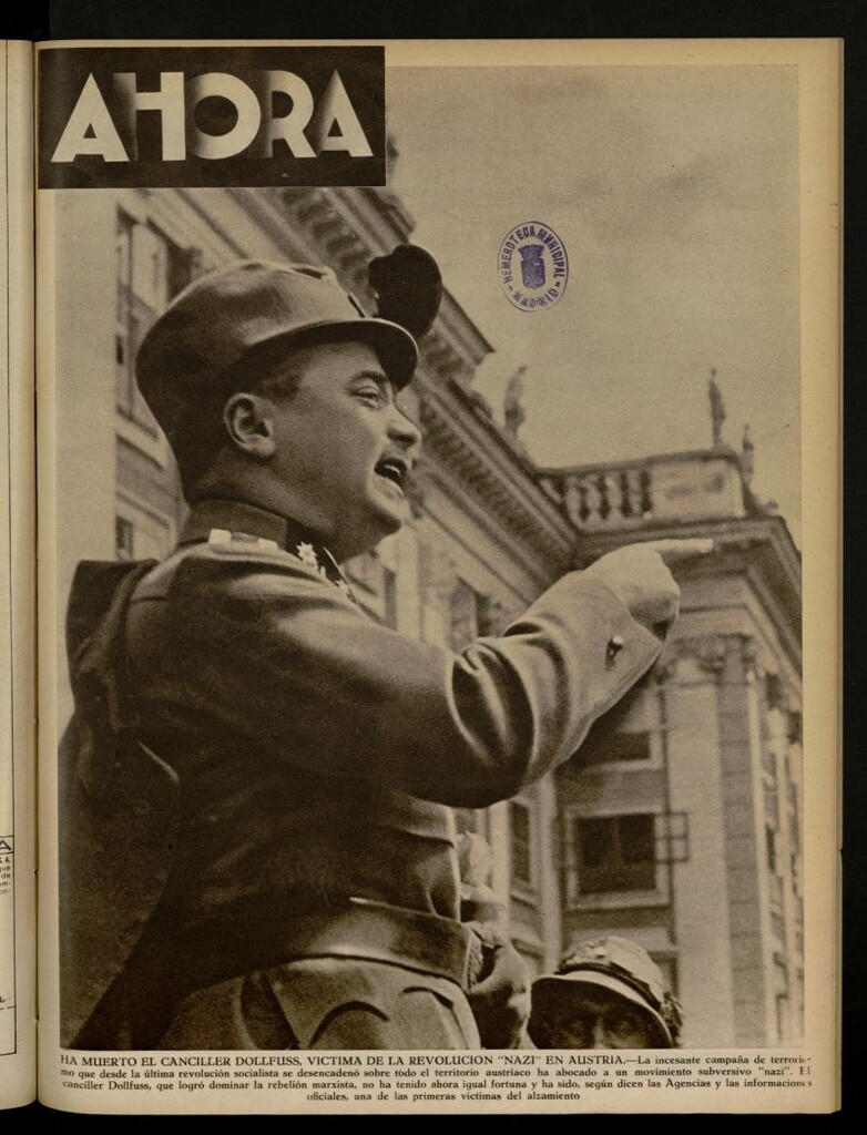 Miniatura de Ahora: diario gráfico del 26 de julio de 1934, nº 1125