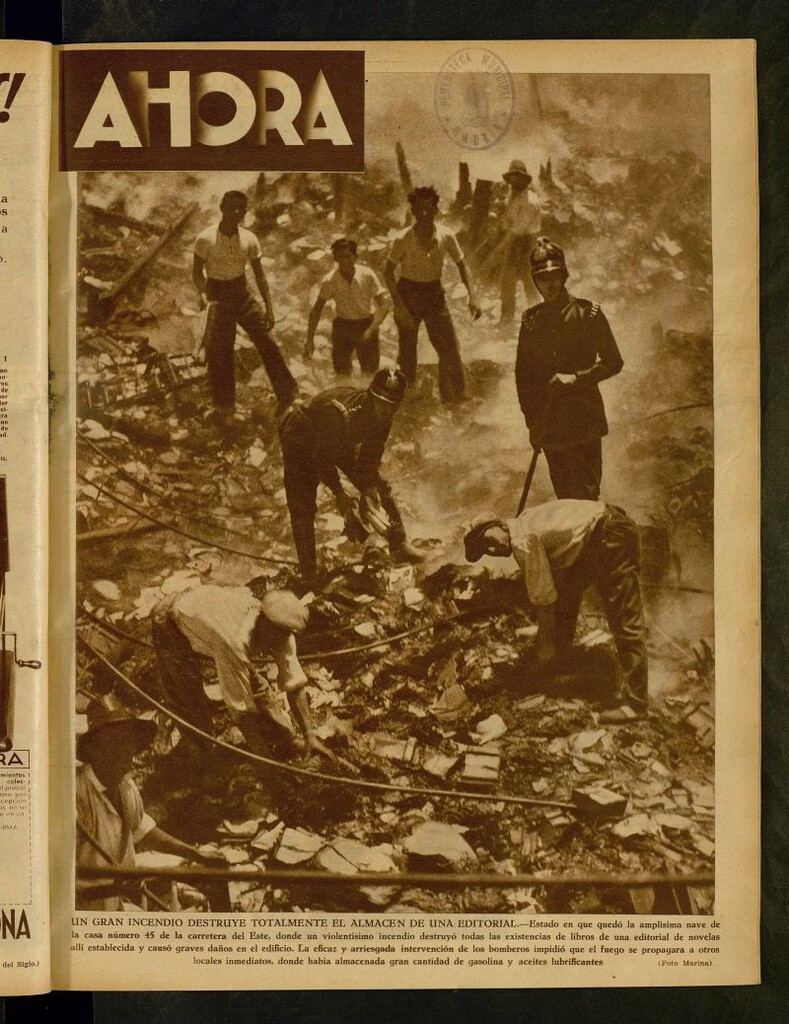 Miniatura de Ahora: diario gráfico del 15 de julio de 1933, nº 807