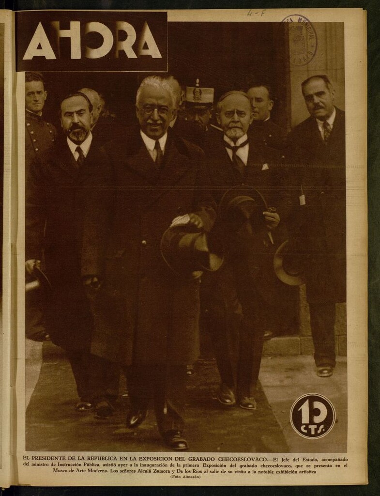 Miniatura de Ahora: diario gráfico del 4 de febrero de 1933, nº 669
