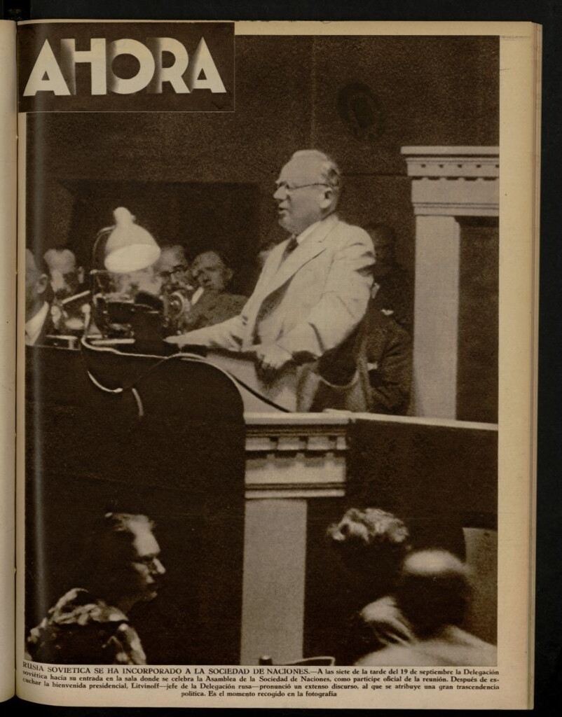 Miniatura de Ahora: diario gráfico del 22 de septiembre de 1934, nº 1175
