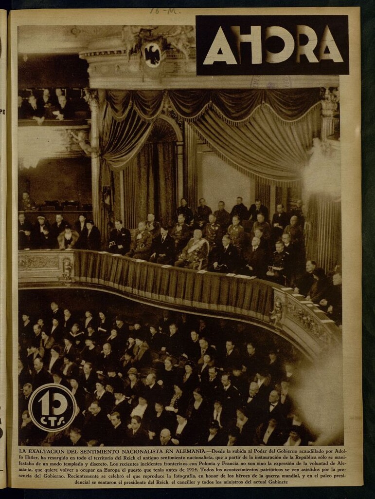 Miniatura de Ahora: diario gráfico del 16 de marzo de 1933, nº 703