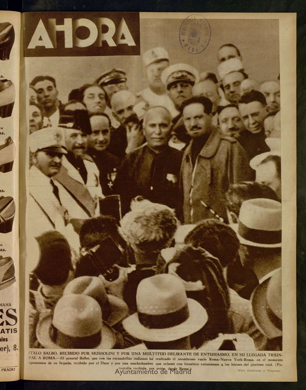 Miniatura de Ahora: diario gráfico del 17 de agosto de 1933, nº 835