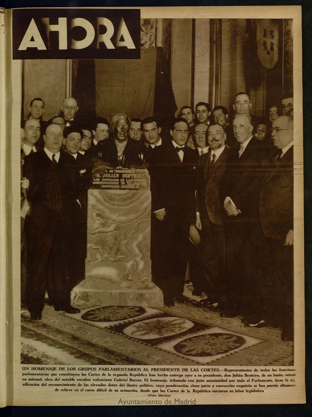 Miniatura de Ahora: diario gráfico del 8 de abril de 1933, nº 723