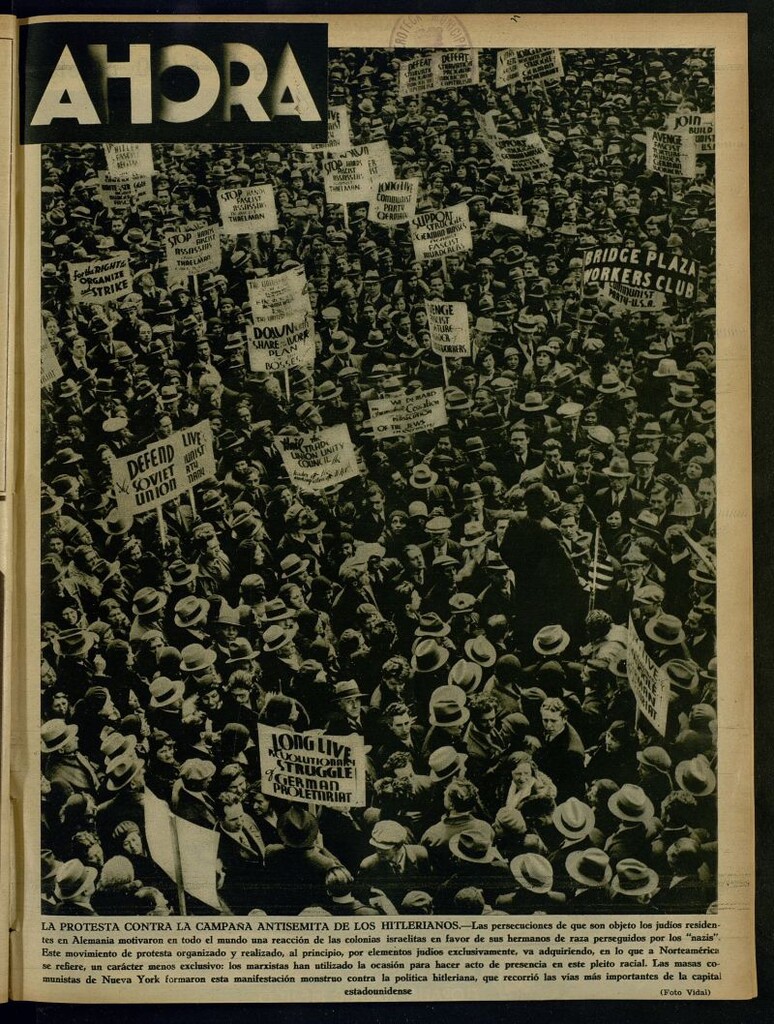 Miniatura de Ahora: diario gráfico del 9 de abril de 1933, nº 724