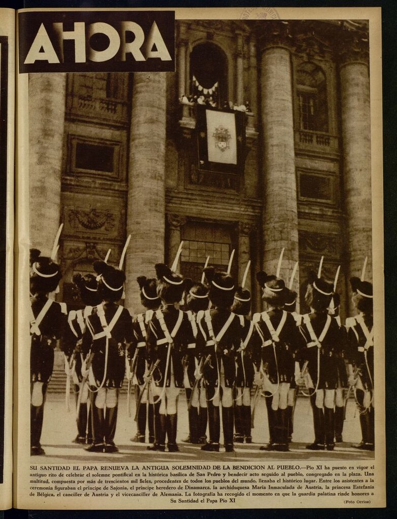 Miniatura de Ahora: diario gráfico del 21 de abril de 1933, nº 734
