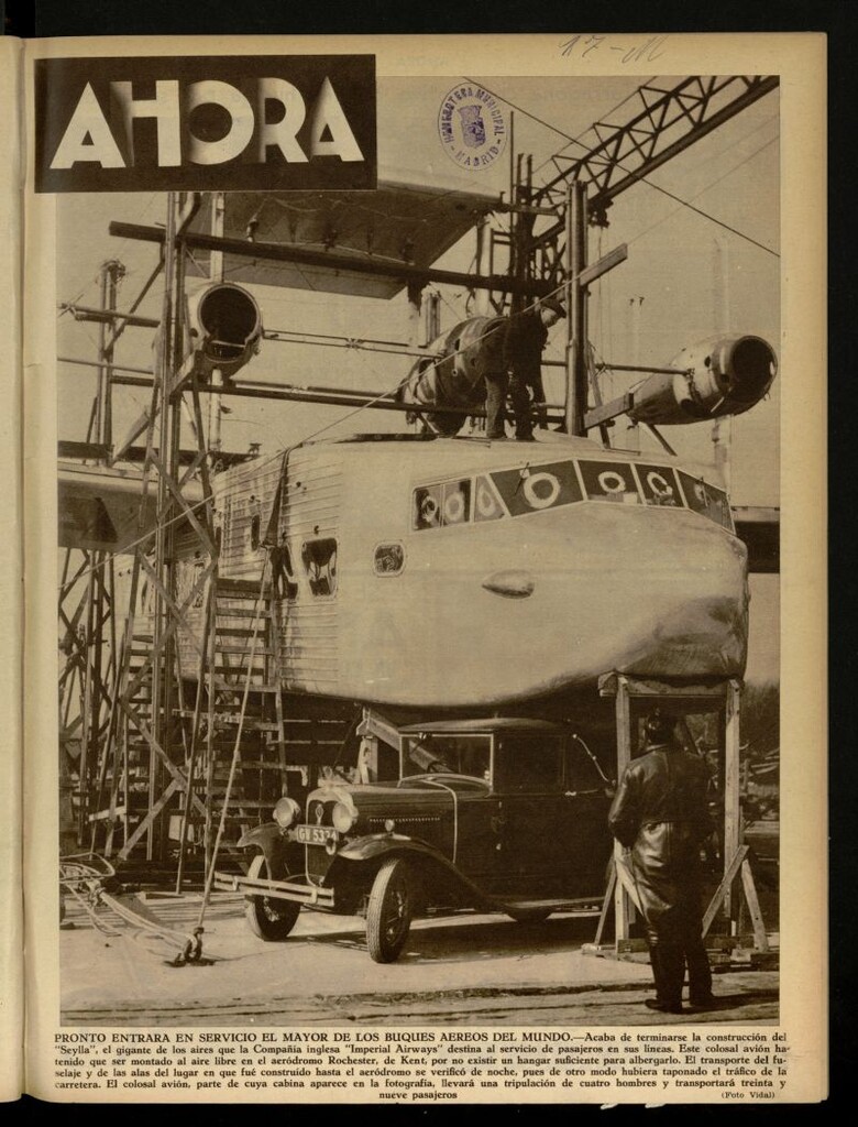 Miniatura de Ahora: diario gráfico del 17 de marzo de 1934, nº 1014