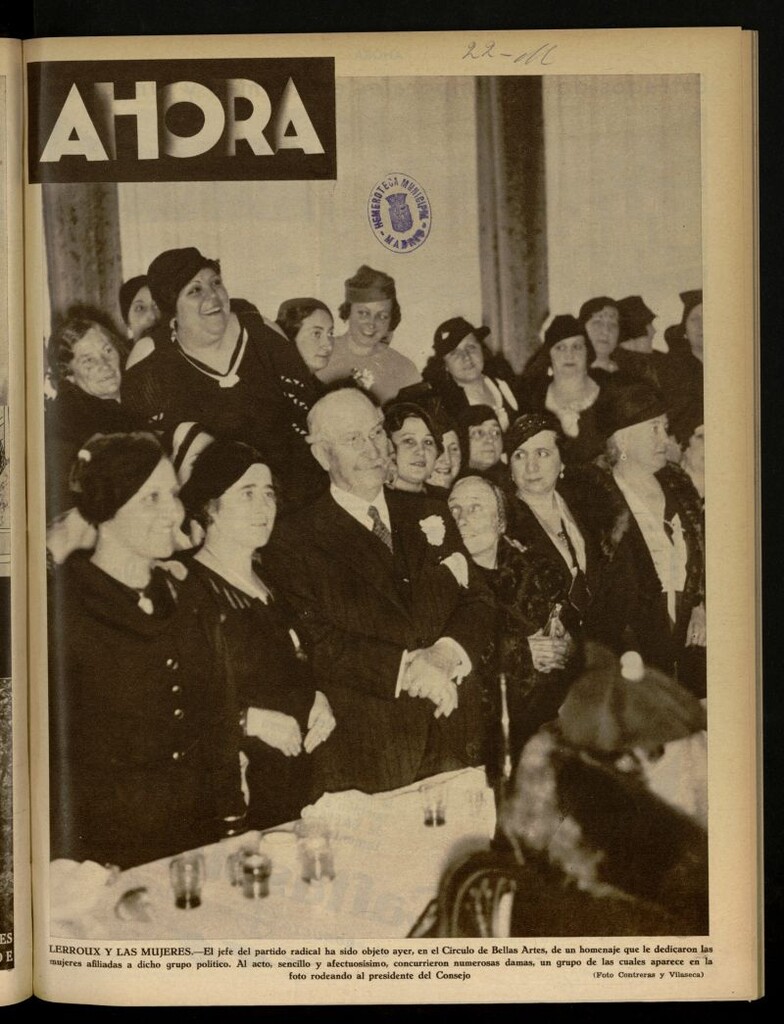 Miniatura de Ahora: diario gráfico del 22 de marzo de 1934, nº 1018