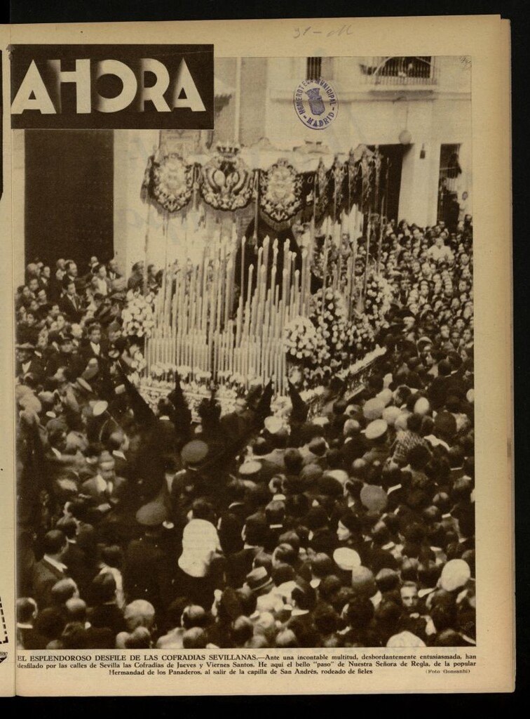 Miniatura de Ahora: diario gráfico del 31 de marzo de 1934, nº 1026