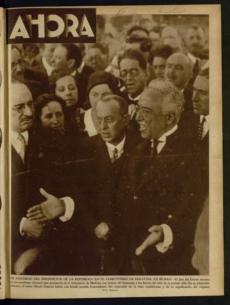 Miniatura de Ahora: diario gráfico del 4 de mayo de 1933, nº 745