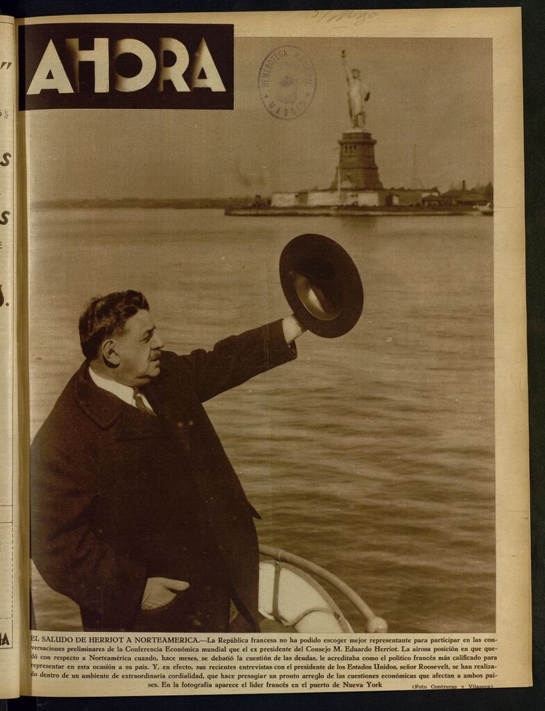 Miniatura de Ahora: diario gráfico del 5 de mayo de 1933, nº 746