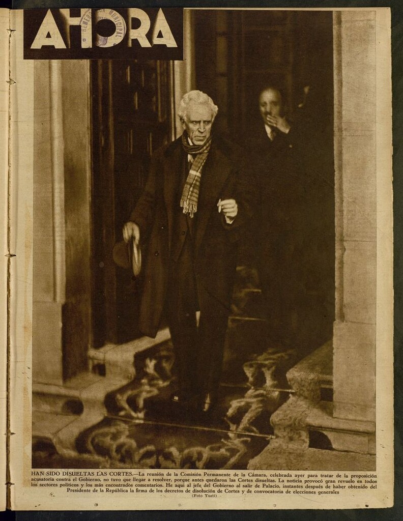 Miniatura de Ahora: diario gráfico del 8 de enero de 1936, nº 1571