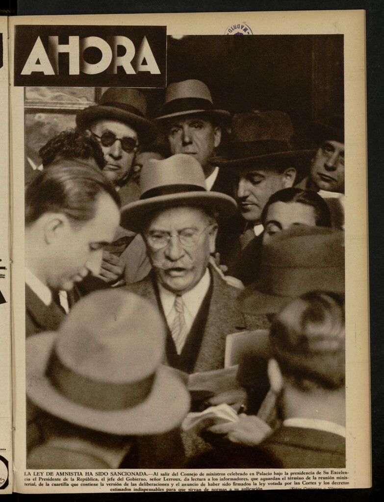 Miniatura de Ahora: diario gráfico del 25 de abril de 1934, nº 1047