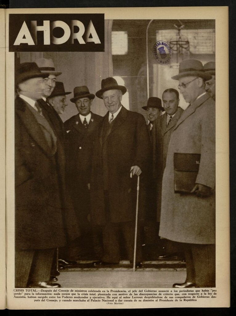 Miniatura de Ahora: diario gráfico del 26 de abril de 1934, nº 1048