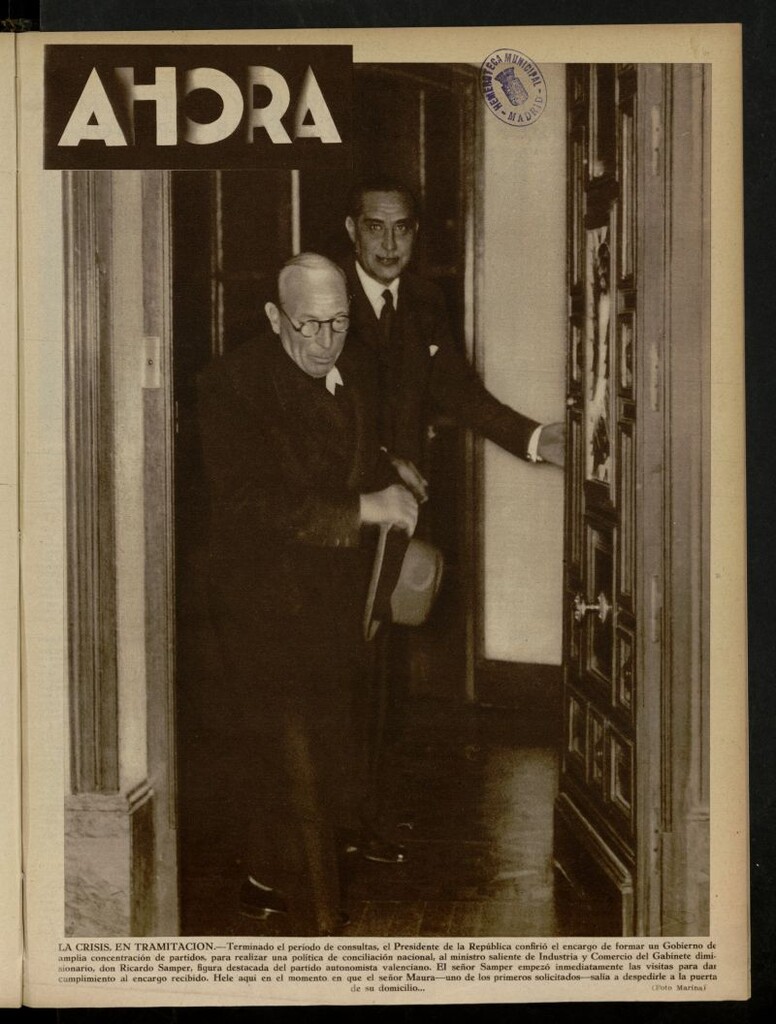 Miniatura de Ahora: diario gráfico del 28 de abril de 1934, nº 1050