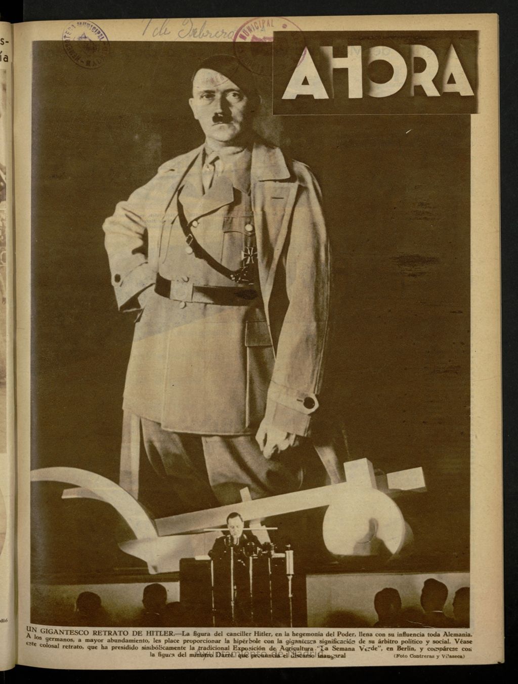 Miniatura de Ahora: diario gráfico del 7 de febrero de 1934, nº 984