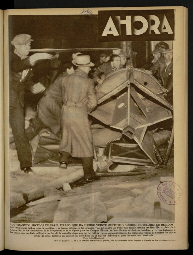 Miniatura de Ahora: diario gráfico del 9 de febrero de 1934, nº 986