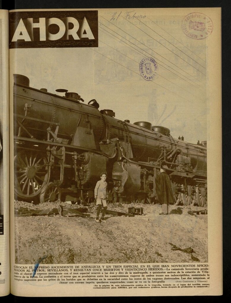 Miniatura de Ahora: diario gráfico del 21 de febrero de 1934, nº 996