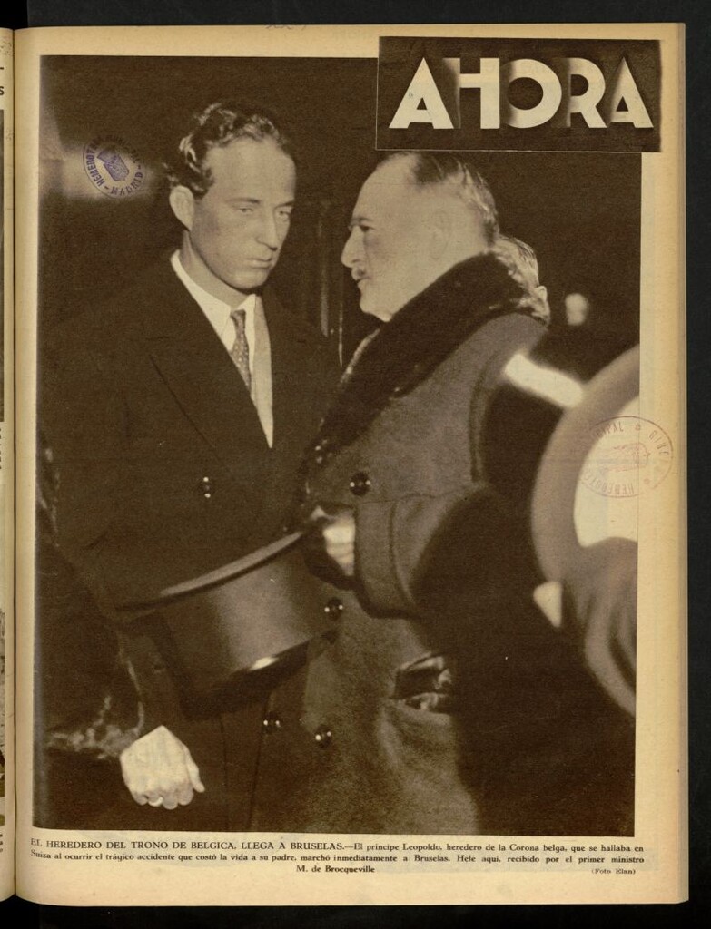 Miniatura de Ahora: diario gráfico del 22 de febrero de 1934, nº 997