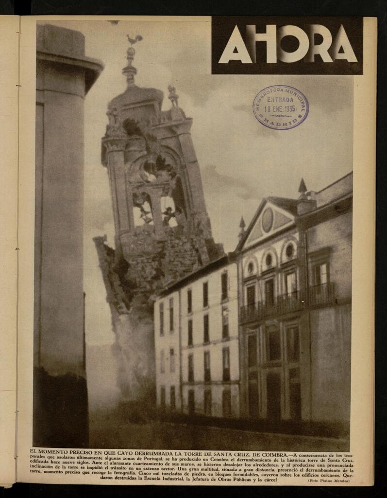 Miniatura de Ahora: diario gráfico del 9 de enero de 1935, nº 1260