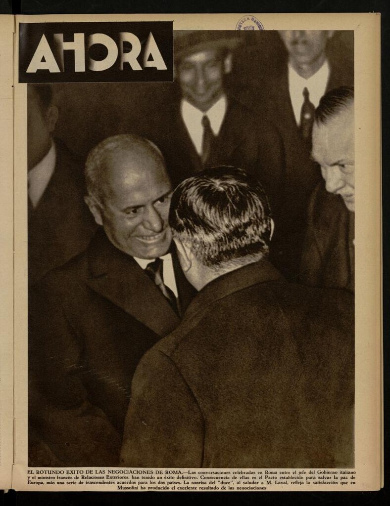 Miniatura de Ahora: diario gráfico del 10 de enero de 1935, nº 1261