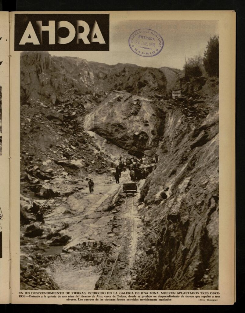 Miniatura de Ahora: diario gráfico del 23 de enero de 1935, nº 1272