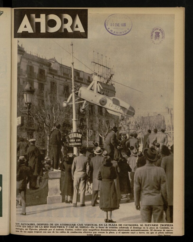 Miniatura de Ahora: diario gráfico del 29 de enero de 1935, nº 1277