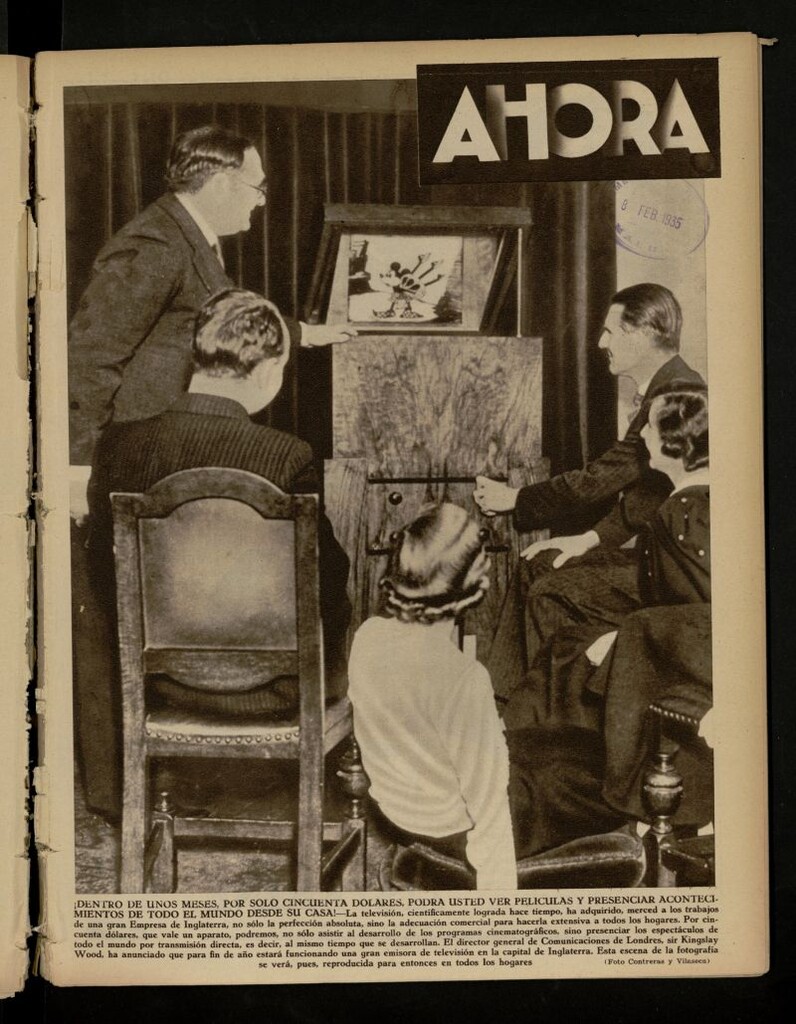 Miniatura de Ahora: diario gráfico del 7 de febrero de 1935, nº 1285