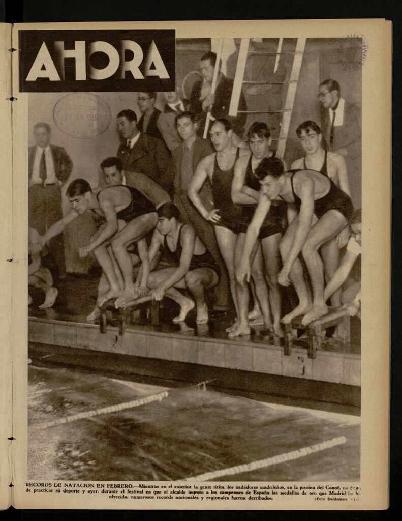 Miniatura de Ahora: diario gráfico del 9 de febrero de 1935, nº 1287