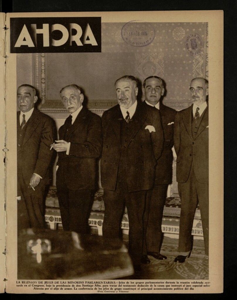 Miniatura de Ahora: diario gráfico del 15 de febrero de 1935, nº 1292
