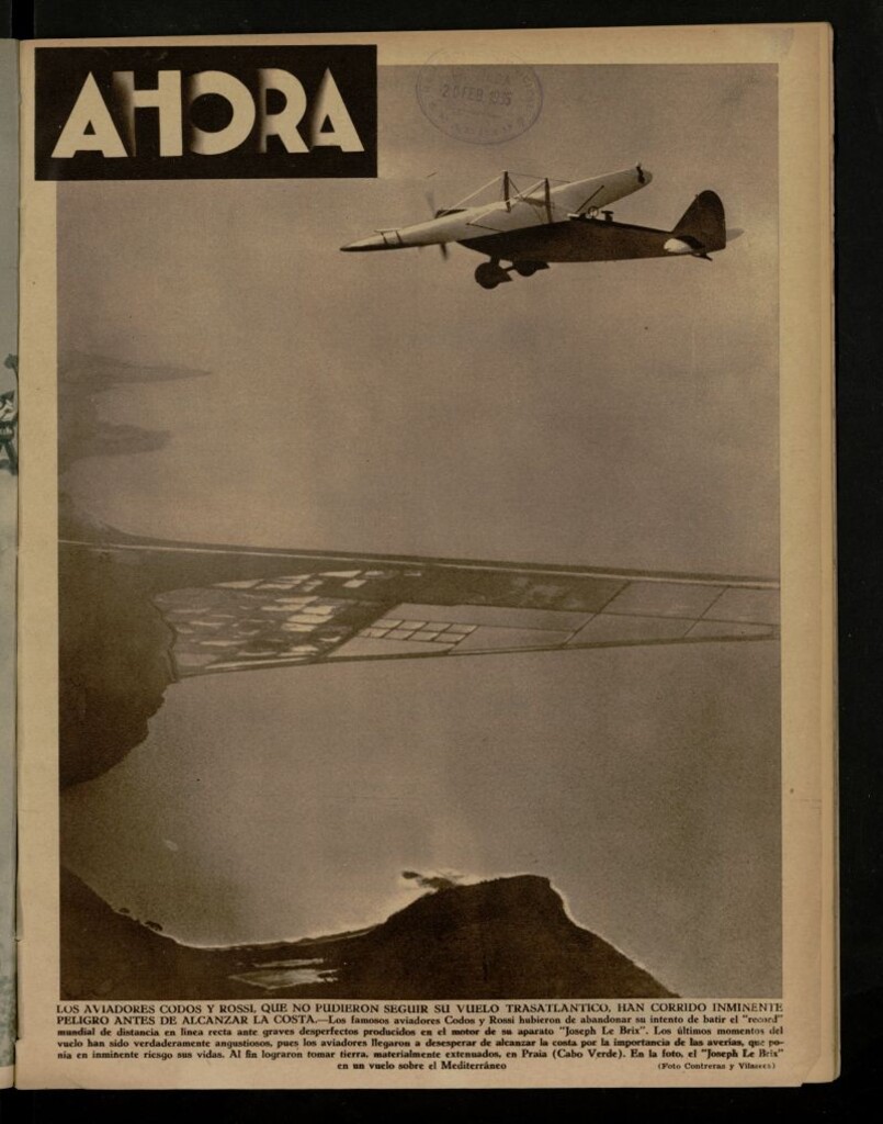 Miniatura de Ahora: diario gráfico del 19 de febrero de 1935, nº 1295