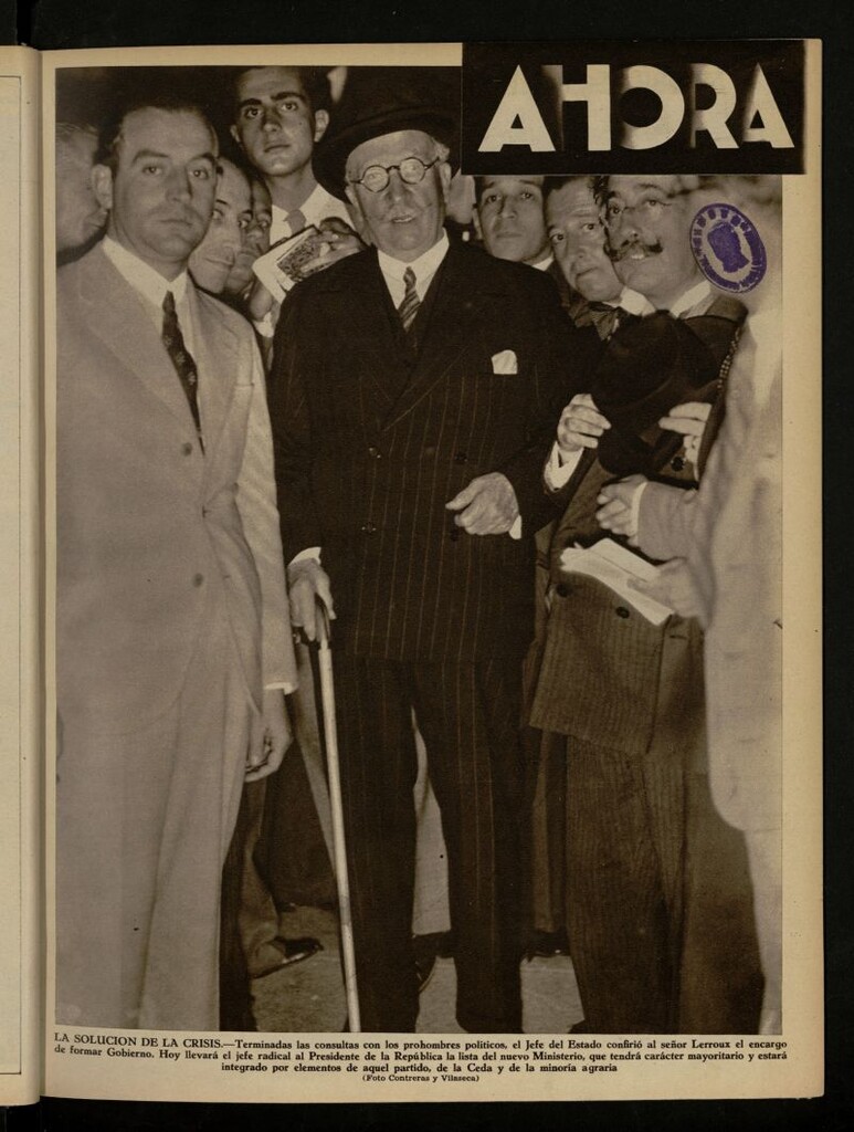 Miniatura de Ahora: diario gráfico del 3 de octubre de 1934, nº 1184