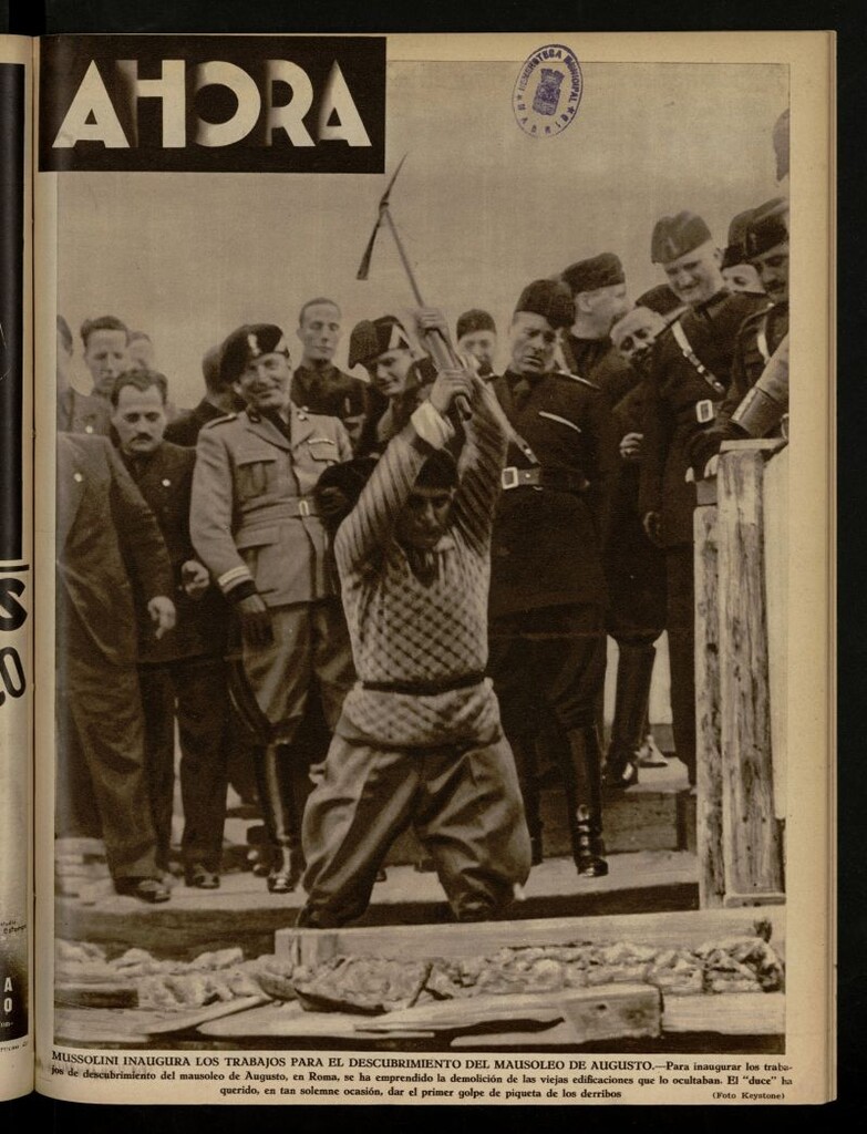 Miniatura de Ahora: diario gráfico del 26 de octubre de 1934, nº 1196