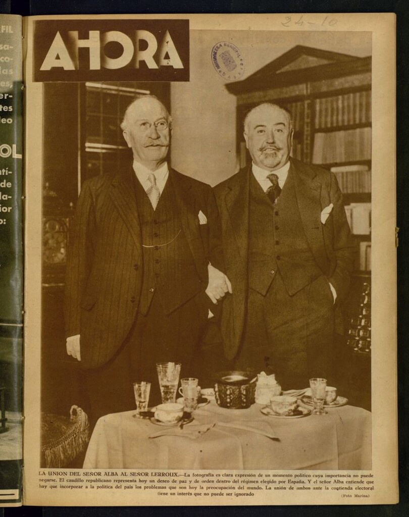 Miniatura de Ahora: diario gráfico del 24 de octubre de 1933, nº 893