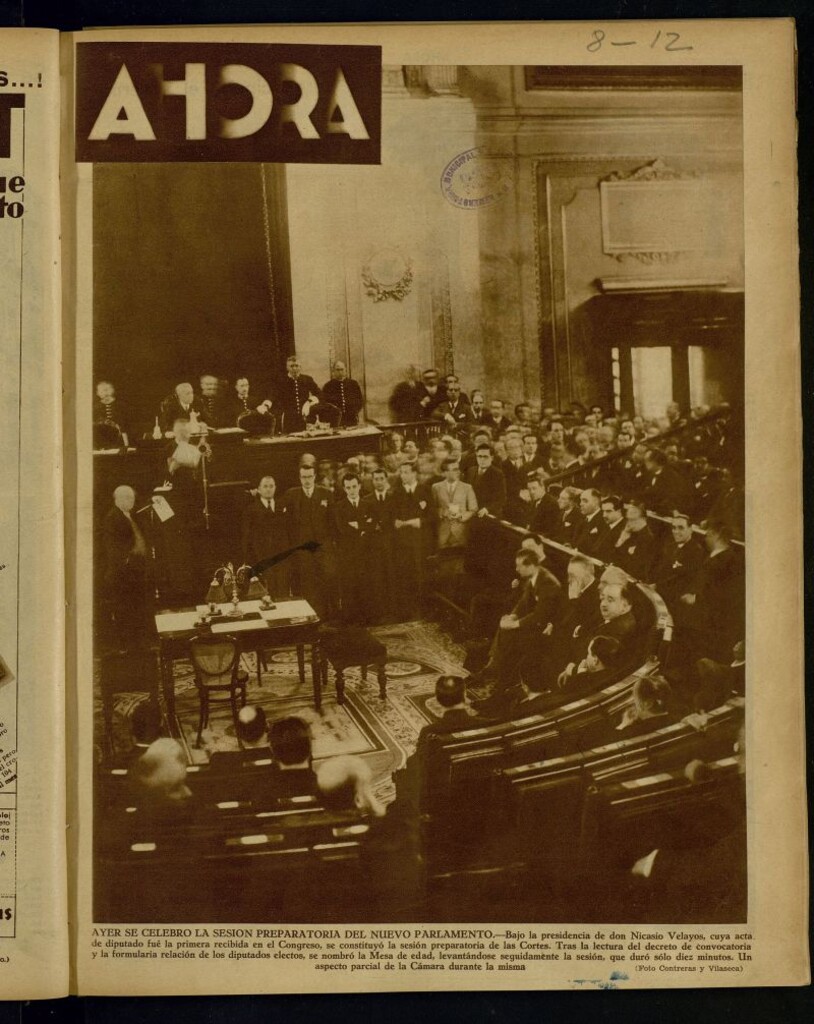 Miniatura de Ahora: diario gráfico del 8 de diciembre de 1933, nº 932