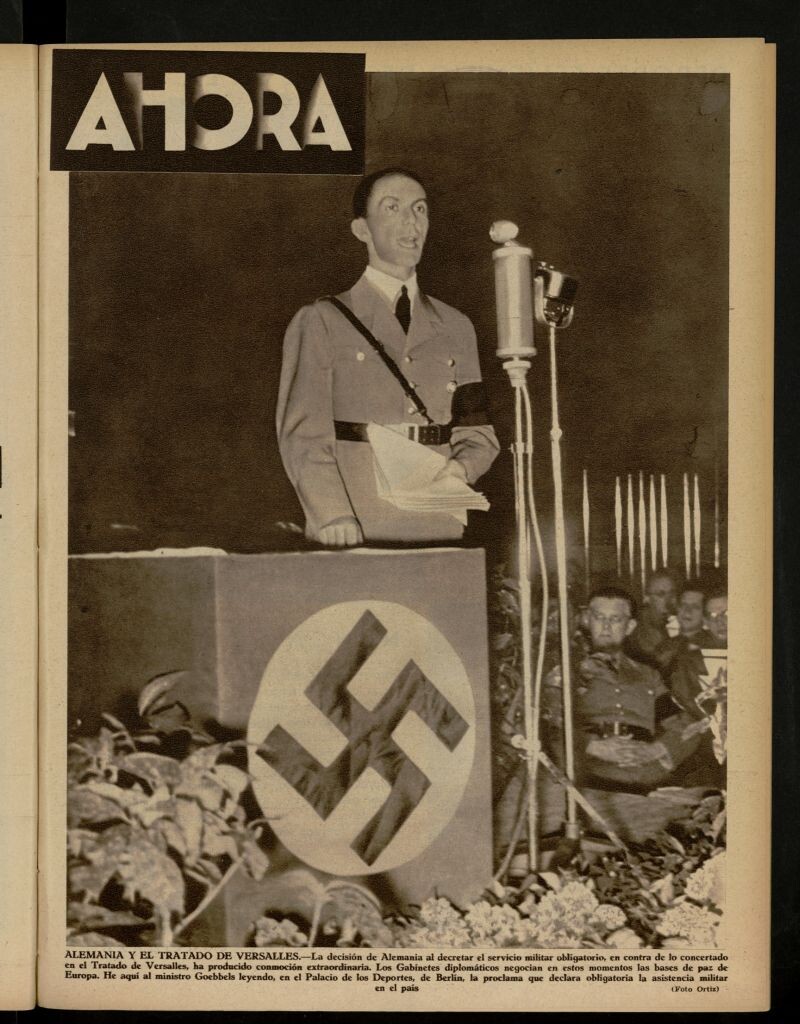 Miniatura de Ahora: diario gráfico del 20 de marzo de 1935, nº 1320