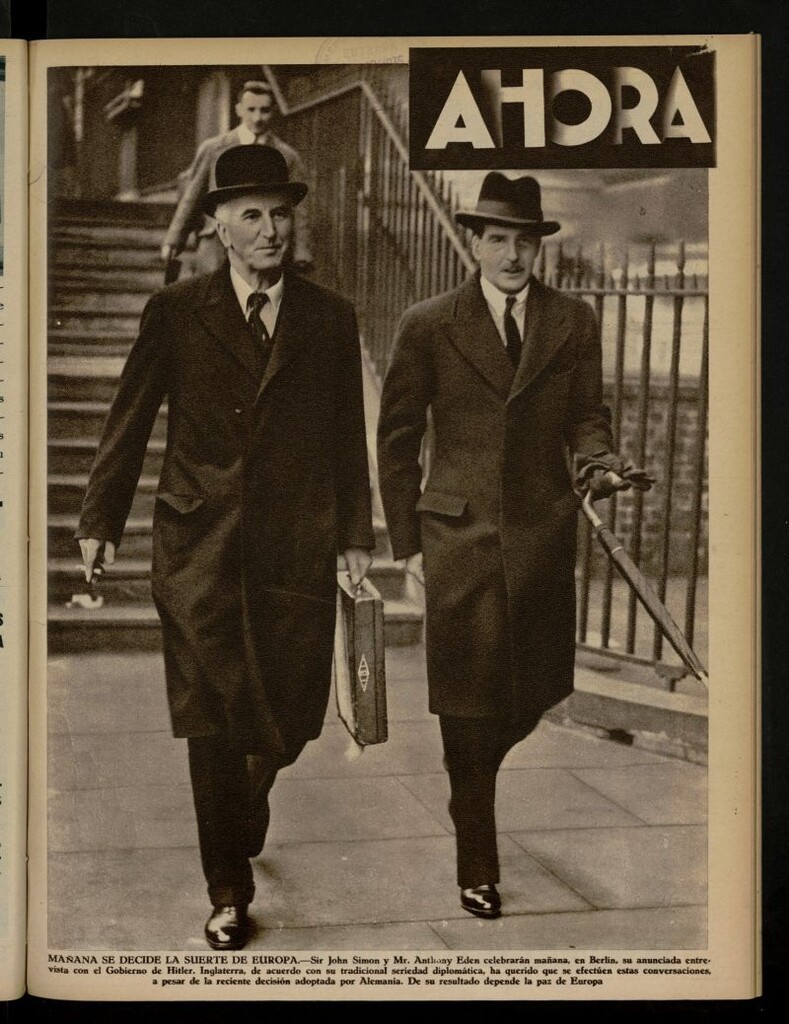 Miniatura de Ahora: diario gráfico del 23 de marzo de 1935, nº 1323