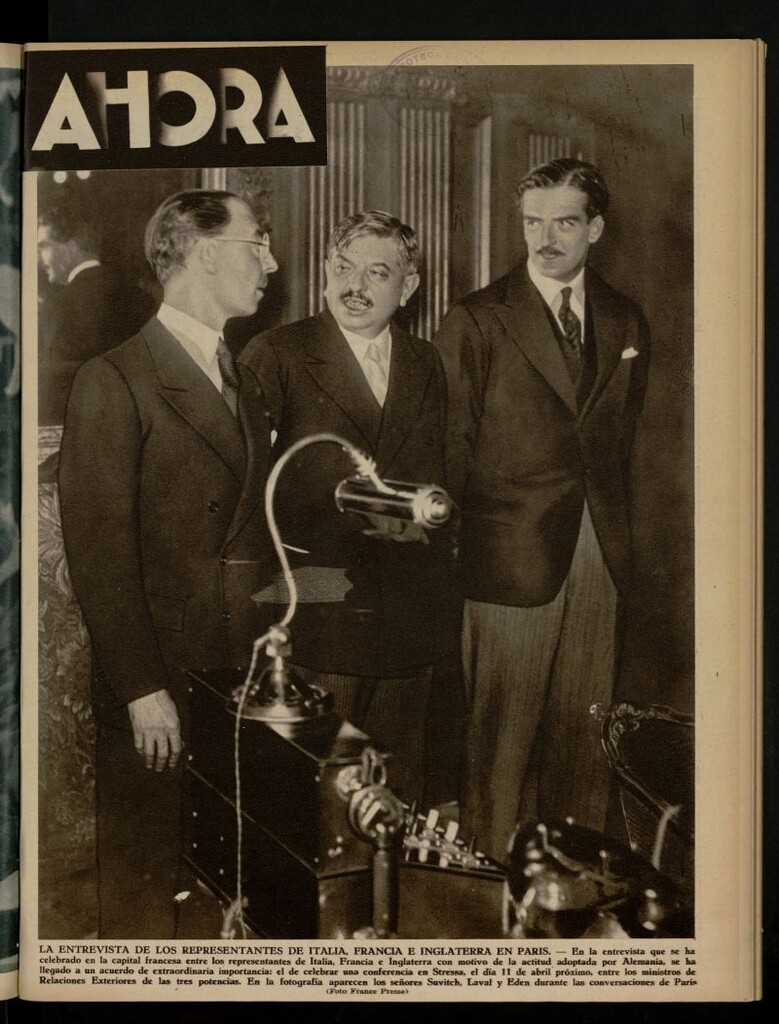 Miniatura de Ahora: diario gráfico del 26 de marzo de 1935, nº 1325